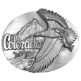 Colorado Antiqued Belt Buckle